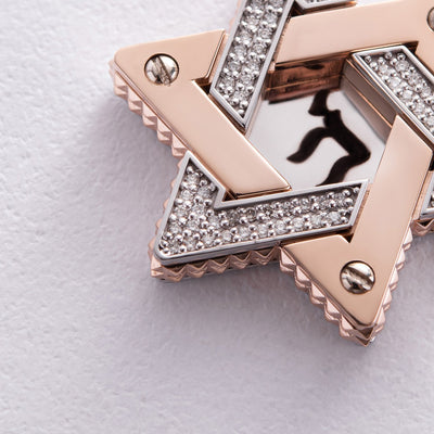 Pendant "Star of David. CHAI" (diamonds)