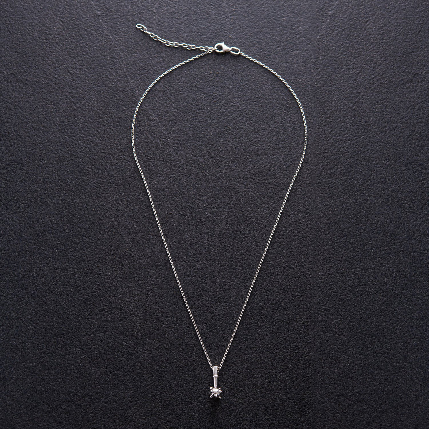 Silver Necklace "Bulava"