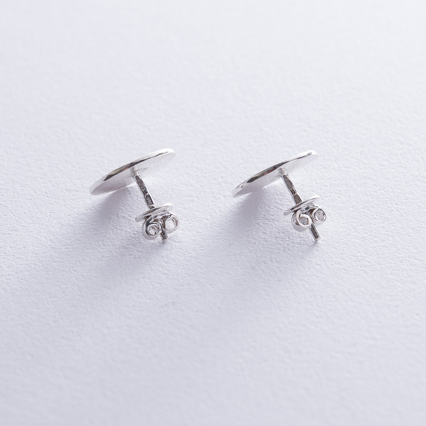 Silver stud earrings Sunbeams