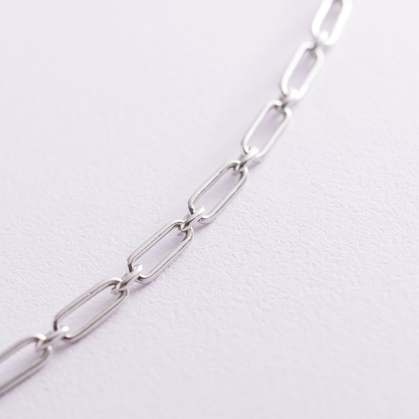 Silver chain necklace