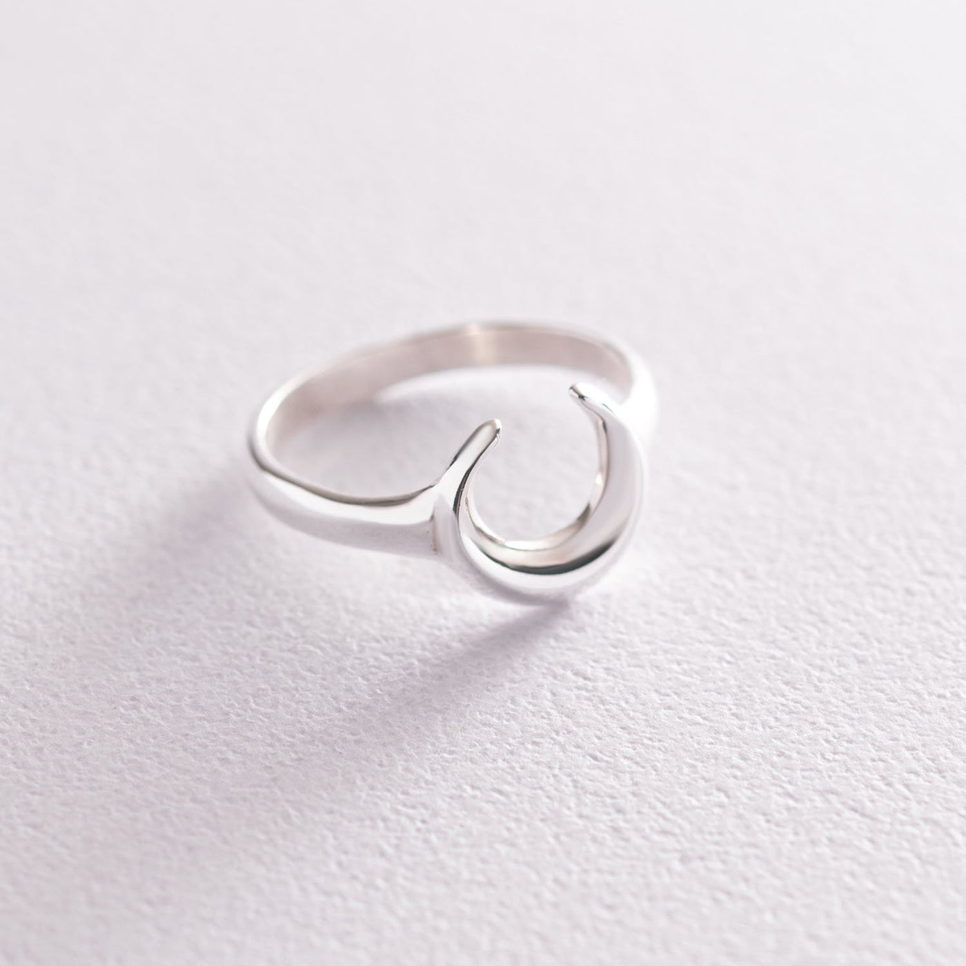 Silver Lunar Ring