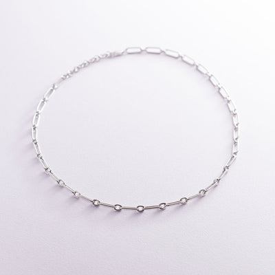 Silver chain necklace