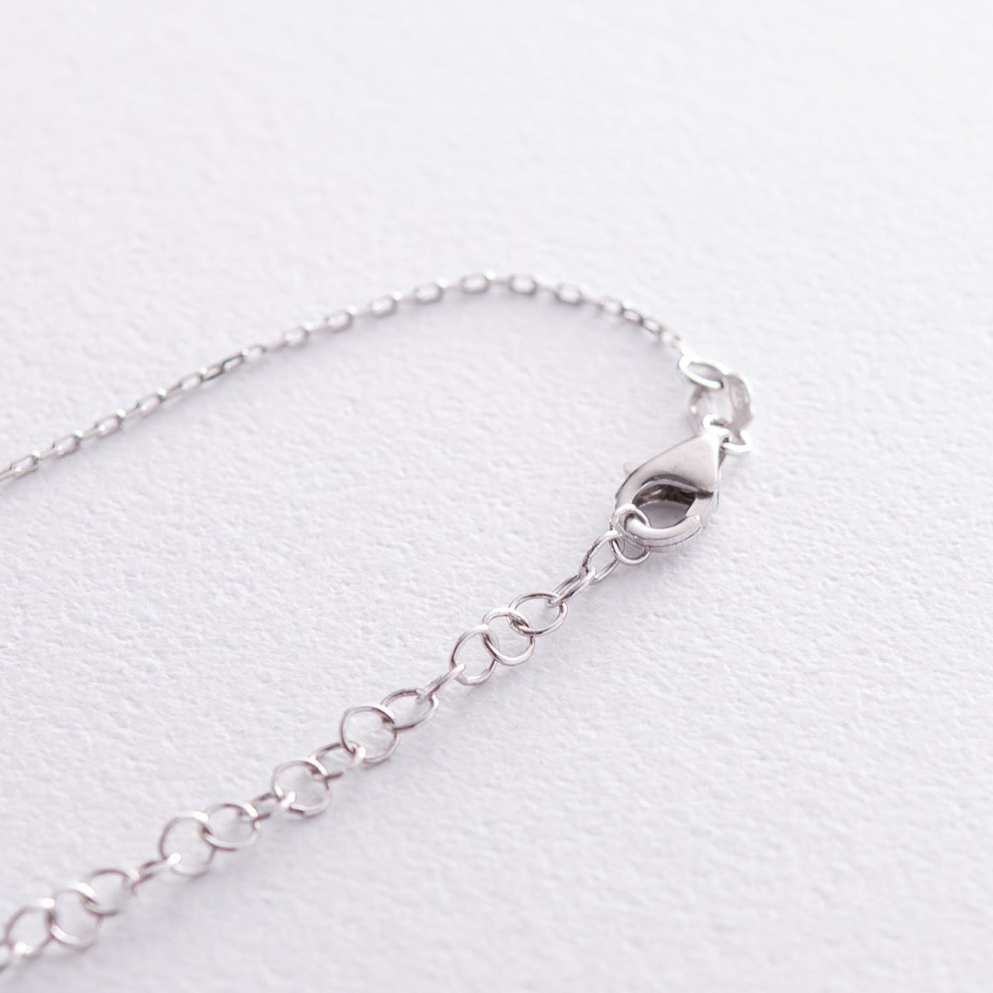 Silver ball necklace