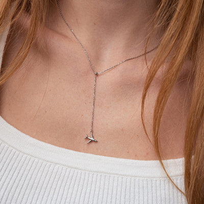 Airplane Necklace