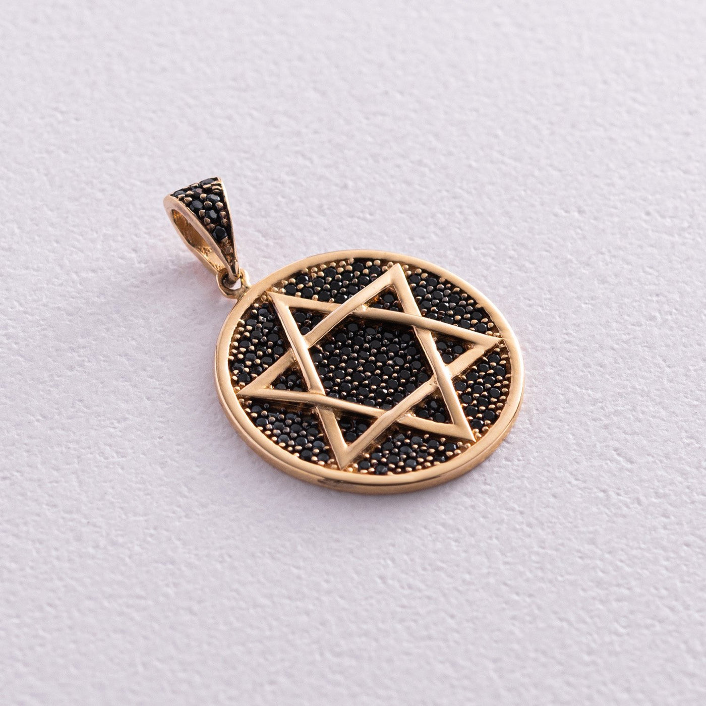 Pendant "Star of David" (cubic zirconia)