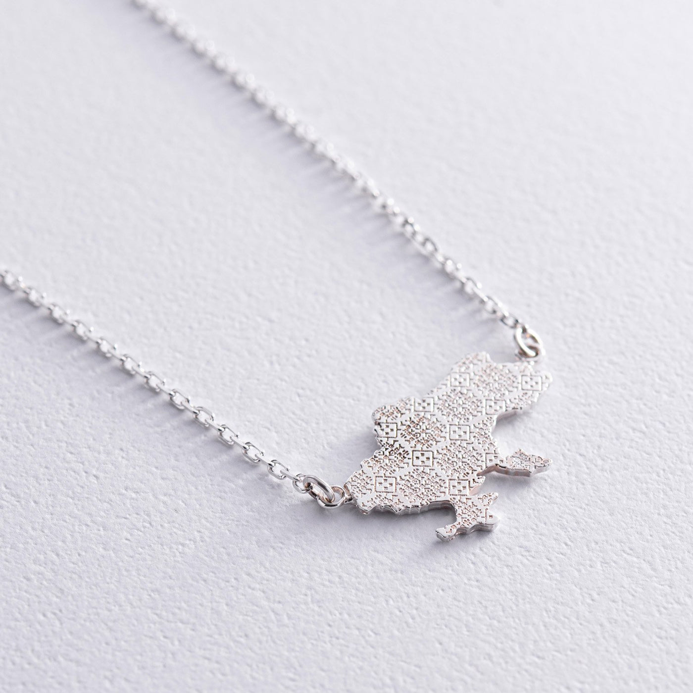 Necklace "Map of Ukraine"