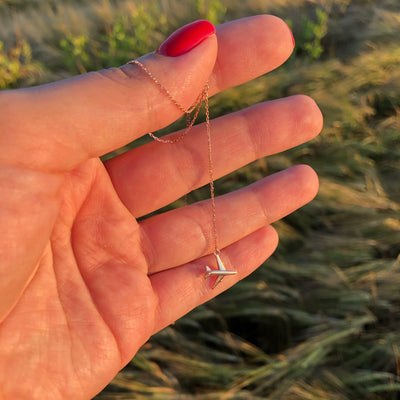 Airplane Necklace