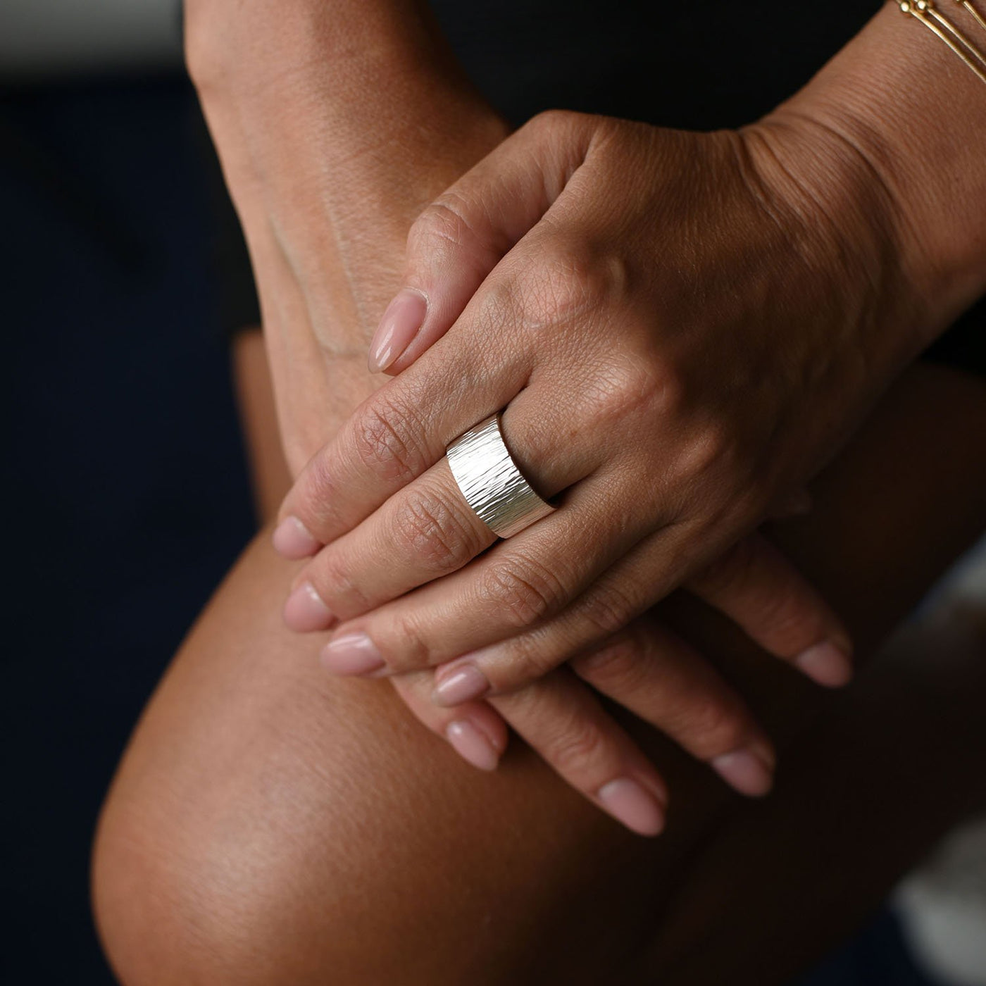 Silver Waves Ring