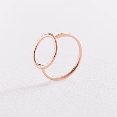 Gold Circle Ring