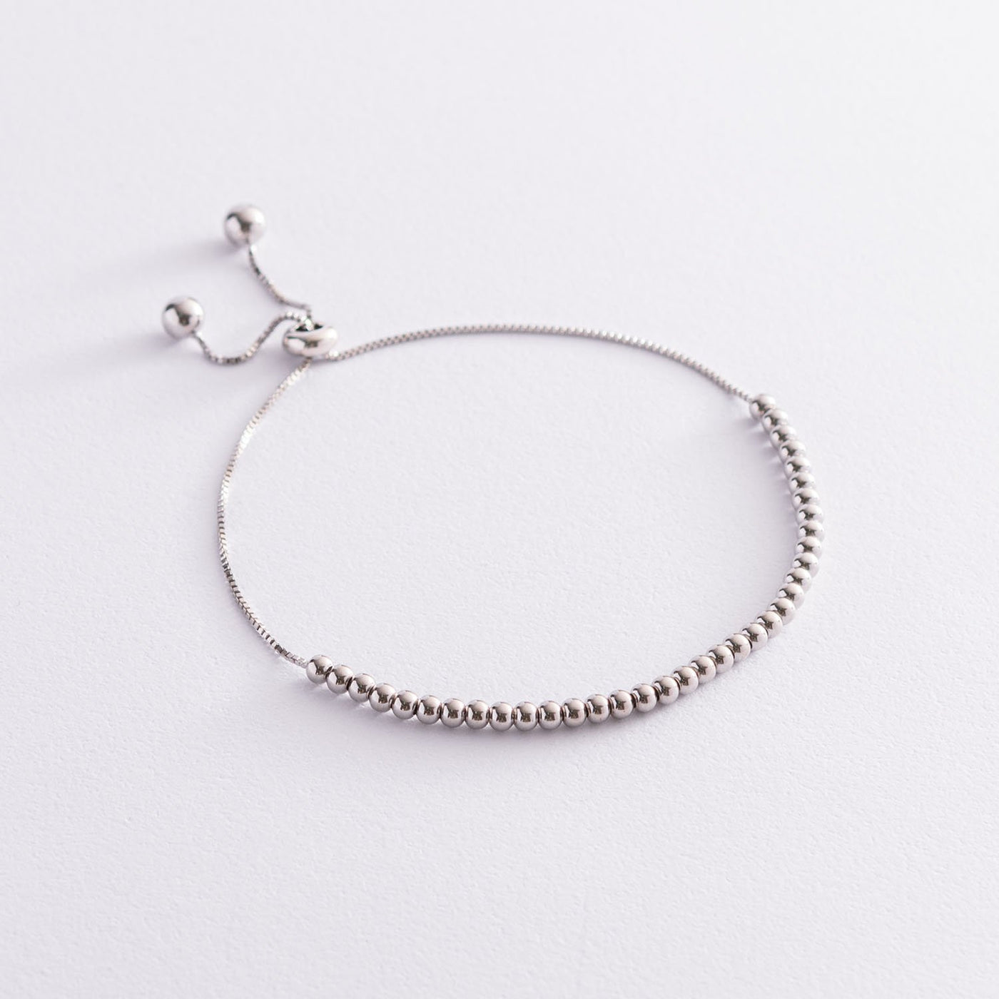 Silver balls bracelet