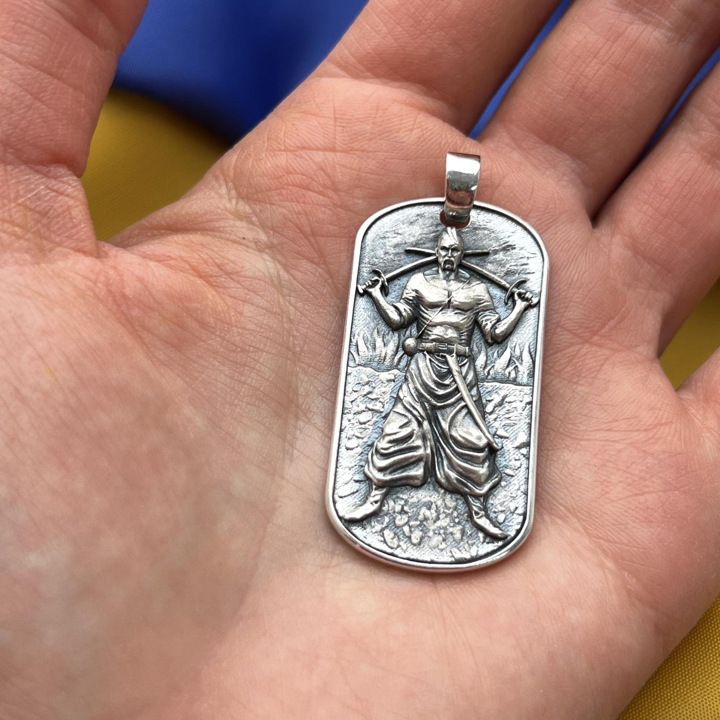 Pendant "Ukrainian Cossack. Prayer of a Ukrainian nationalist"