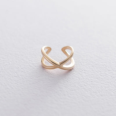 Gold ear cuff earring