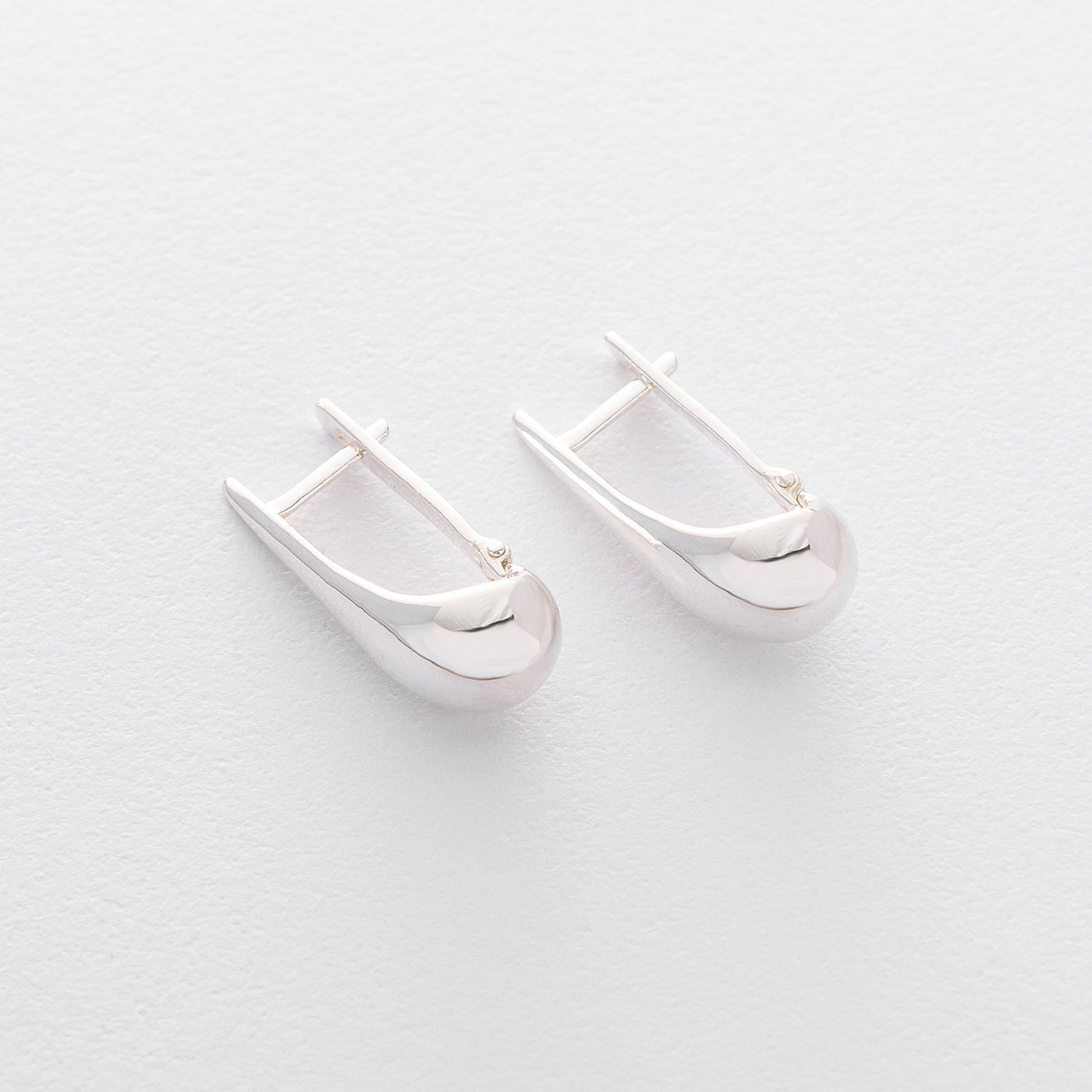 Modesty Silver Earrings 3.1 cm