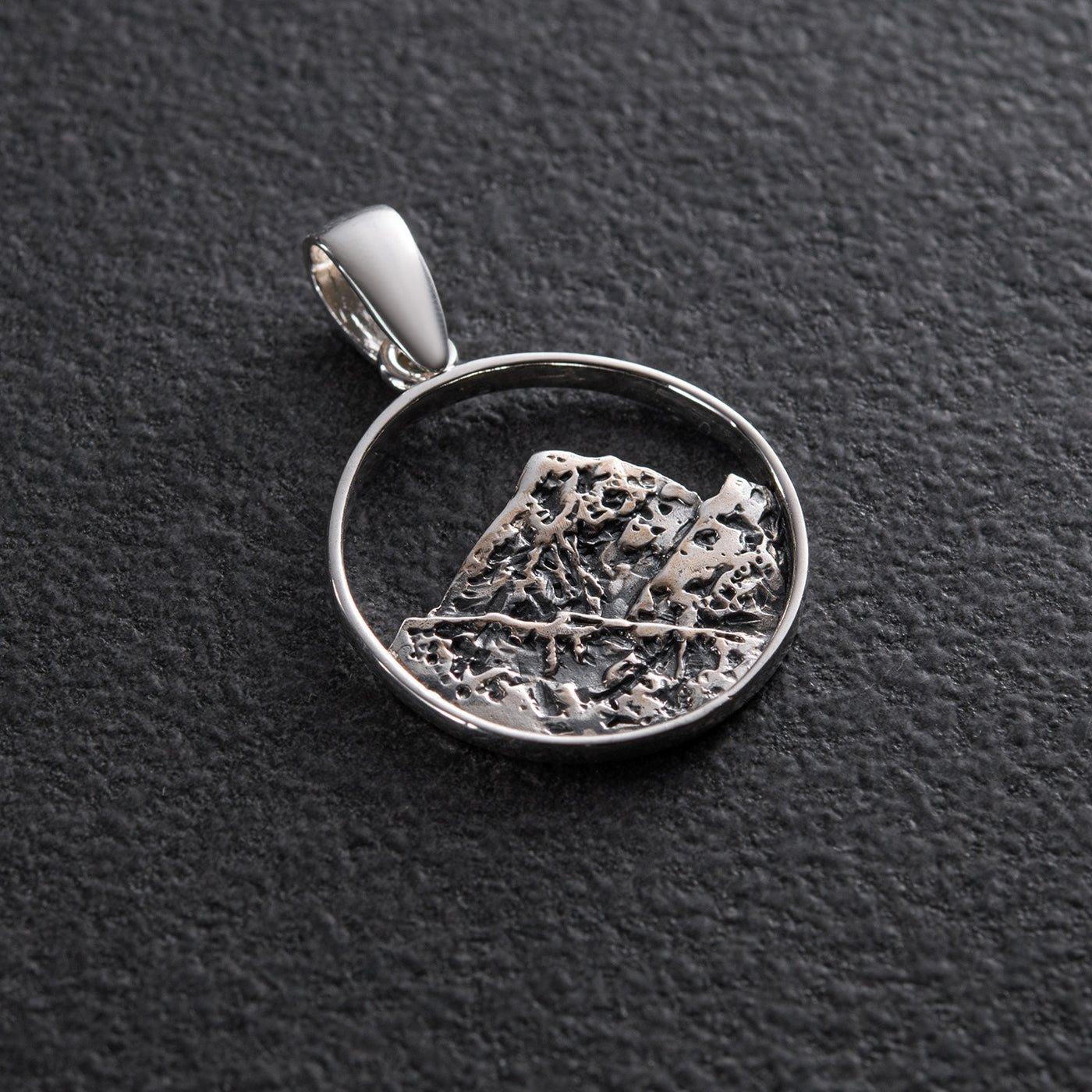 Silver Mountains pendant