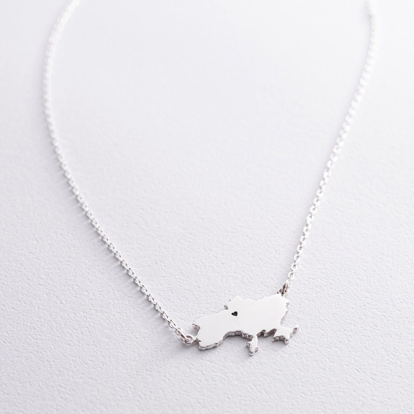 Necklace "Map of Ukraine"