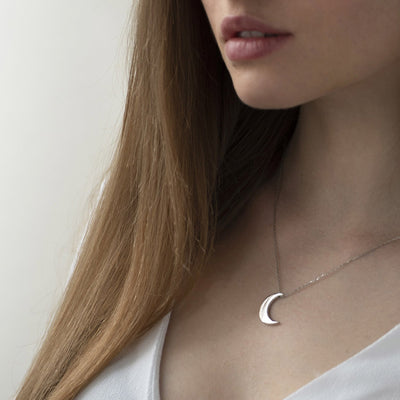 Silver Moon necklace