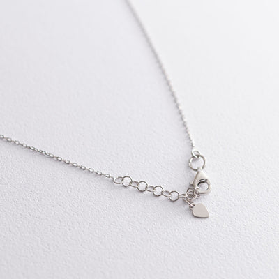 Silver necklace with coins