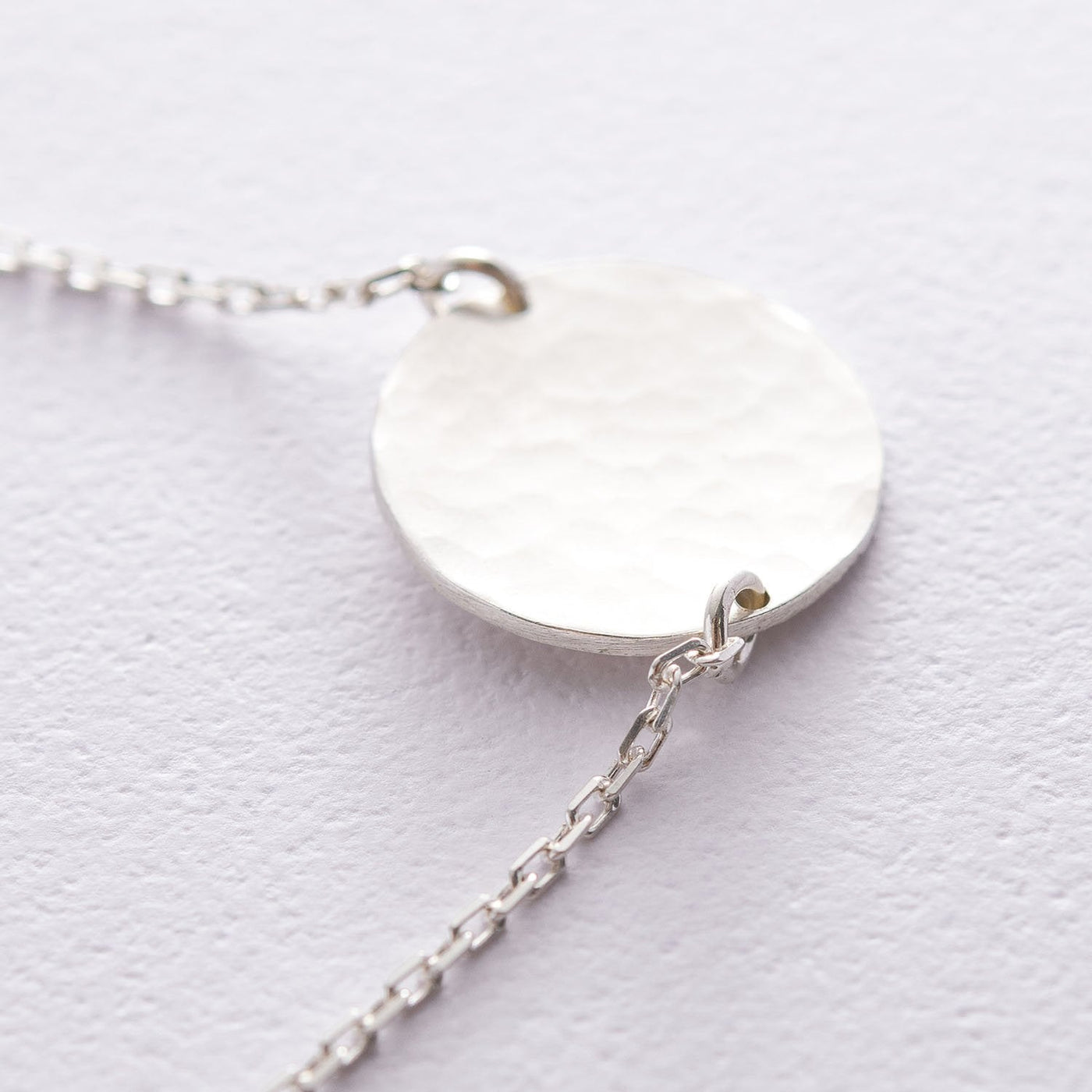 Silver Necklace Sunbeams