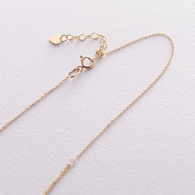 Yellow Gold Star and Moon Necklace