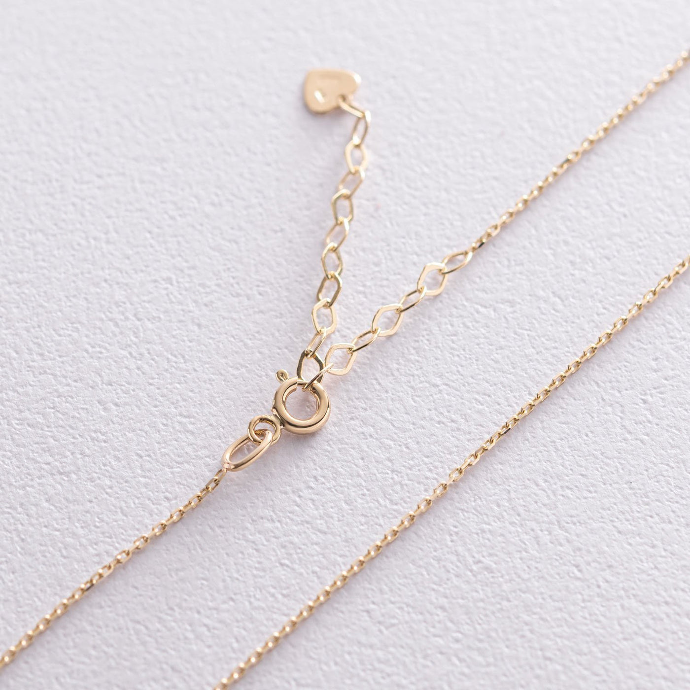 Yellow Gold Heart Necklace