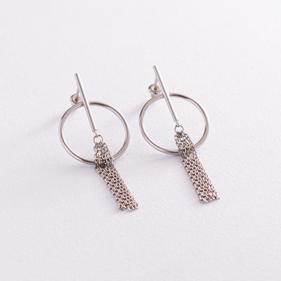 Silver stud earrings Amanda