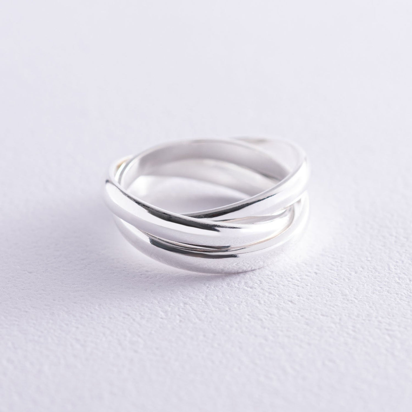 Silver triple ring Circulation