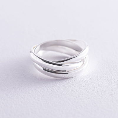 Silver triple ring Circulation