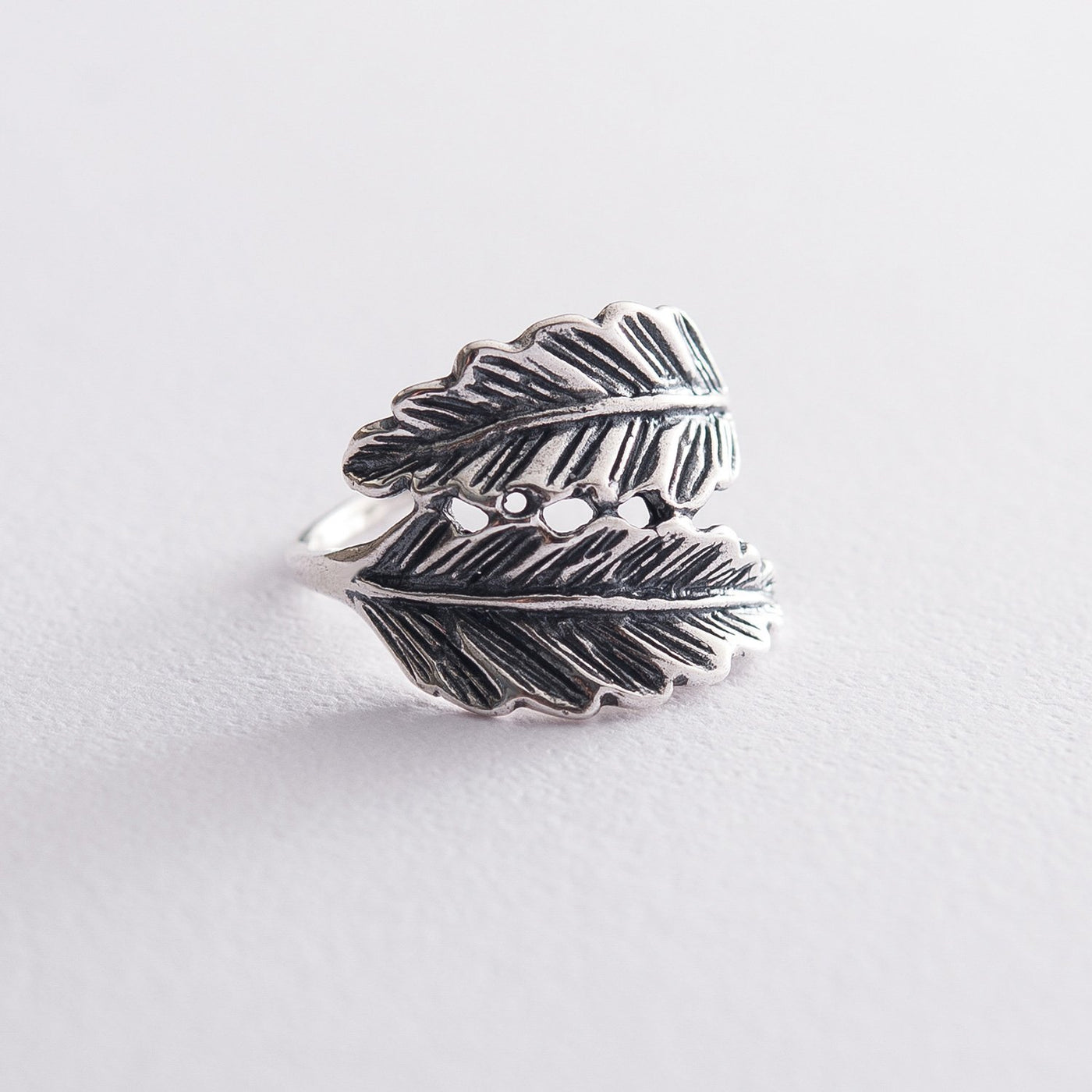 Leaves Silver Rings