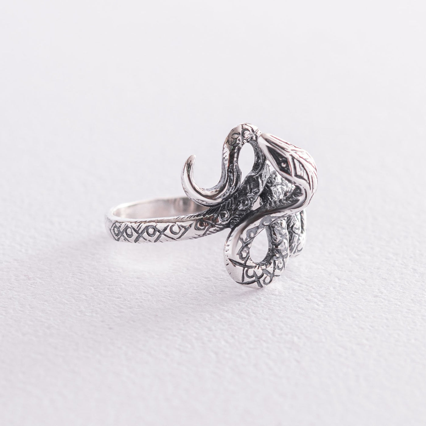 Silver Snake Ring