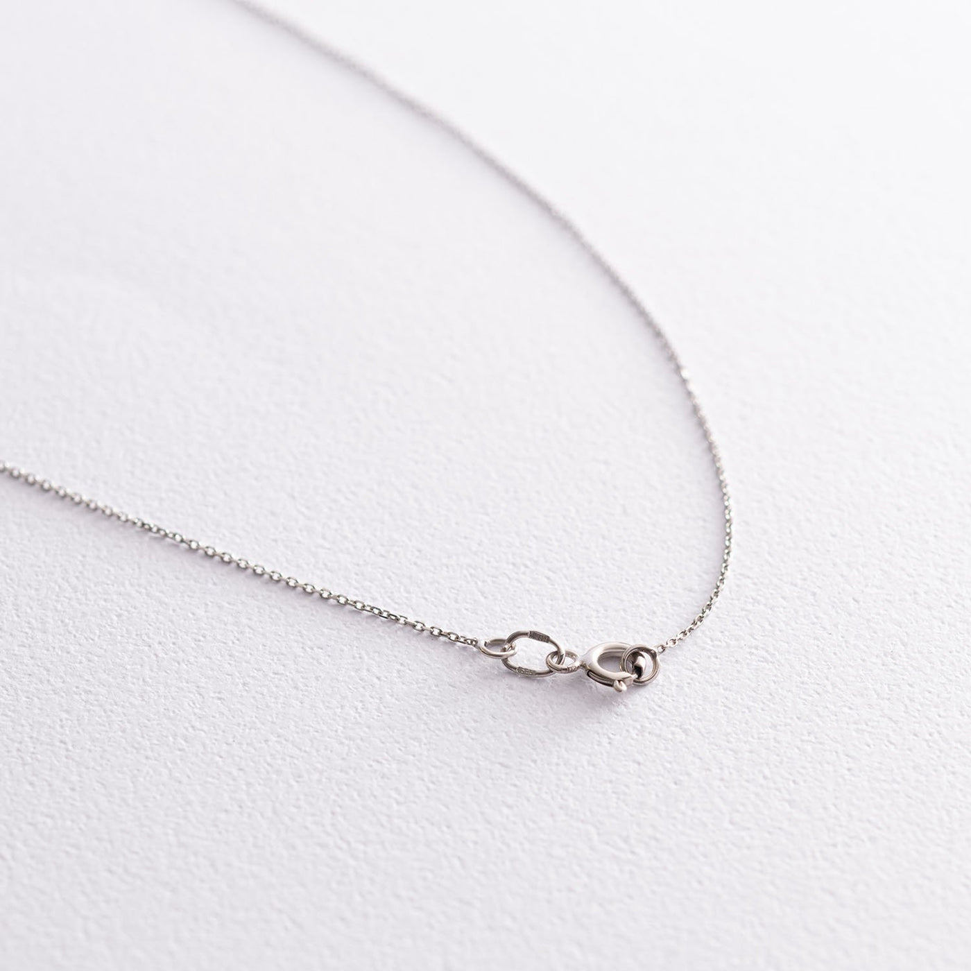 White Gold Heart Necklace