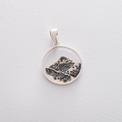 Silver Mountains pendant