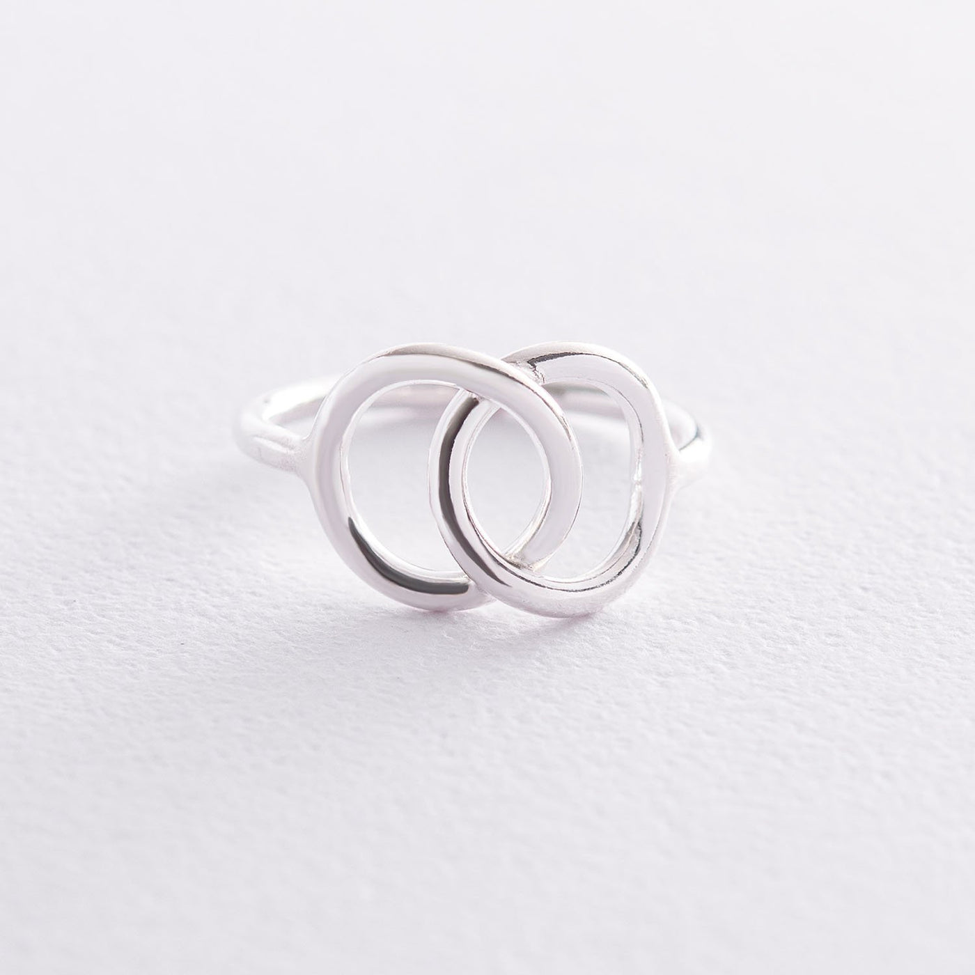 Silver ring Interlacing of rings