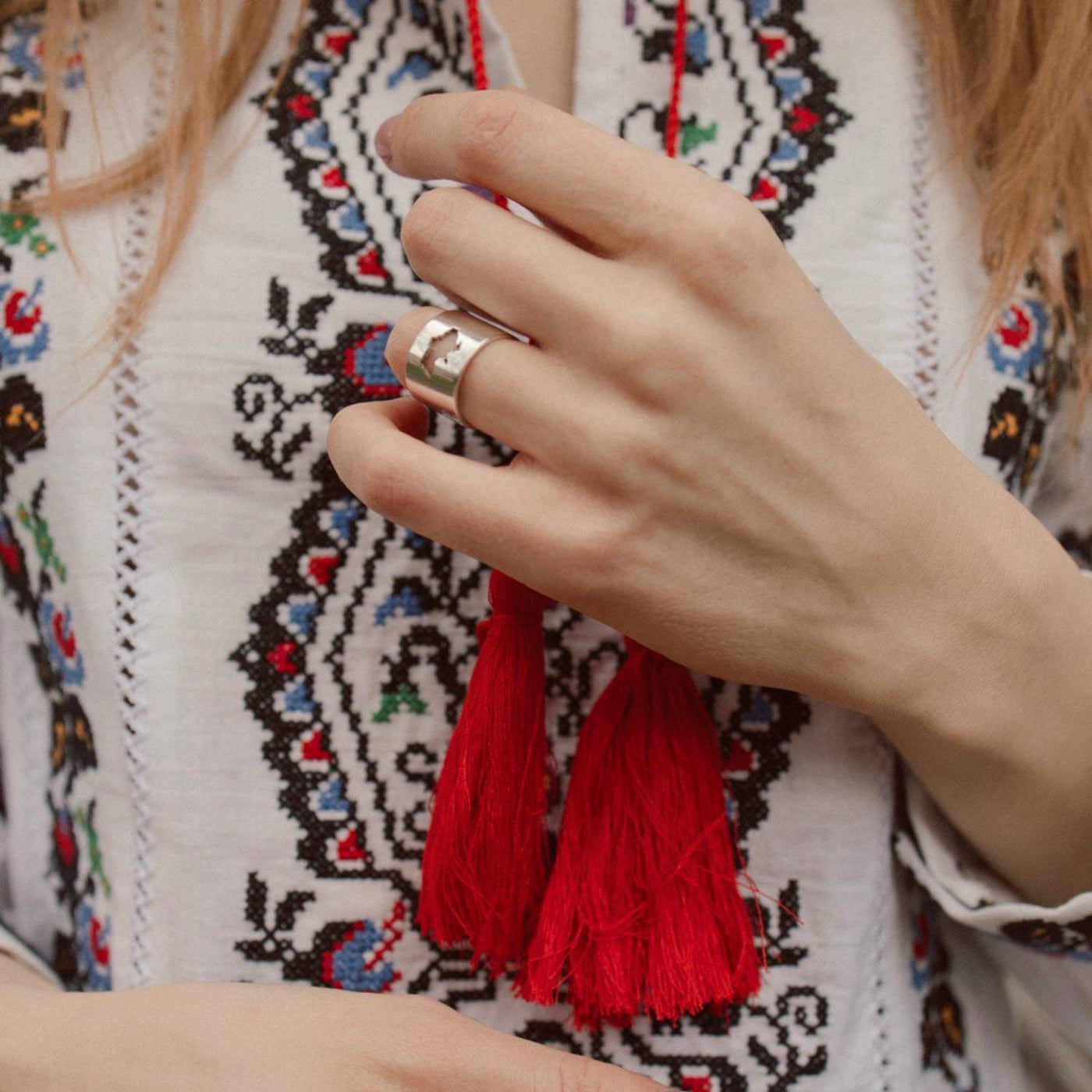 Gold Ring "My Ukraine"