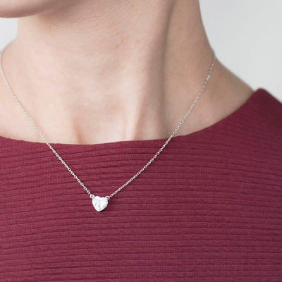 Heart Silver Necklace