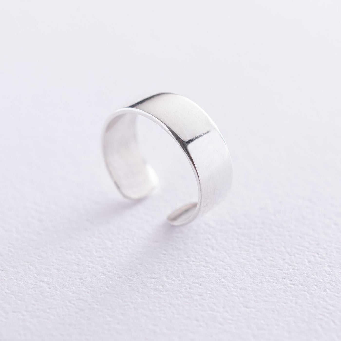 Silver toe ring