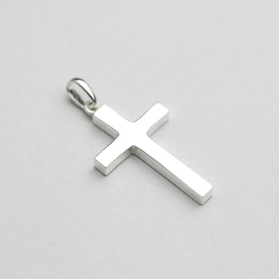 Handmade Silver Minimalist Cross