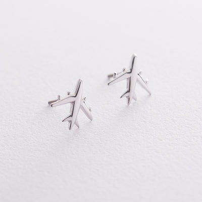 Airplane Stud Earrings