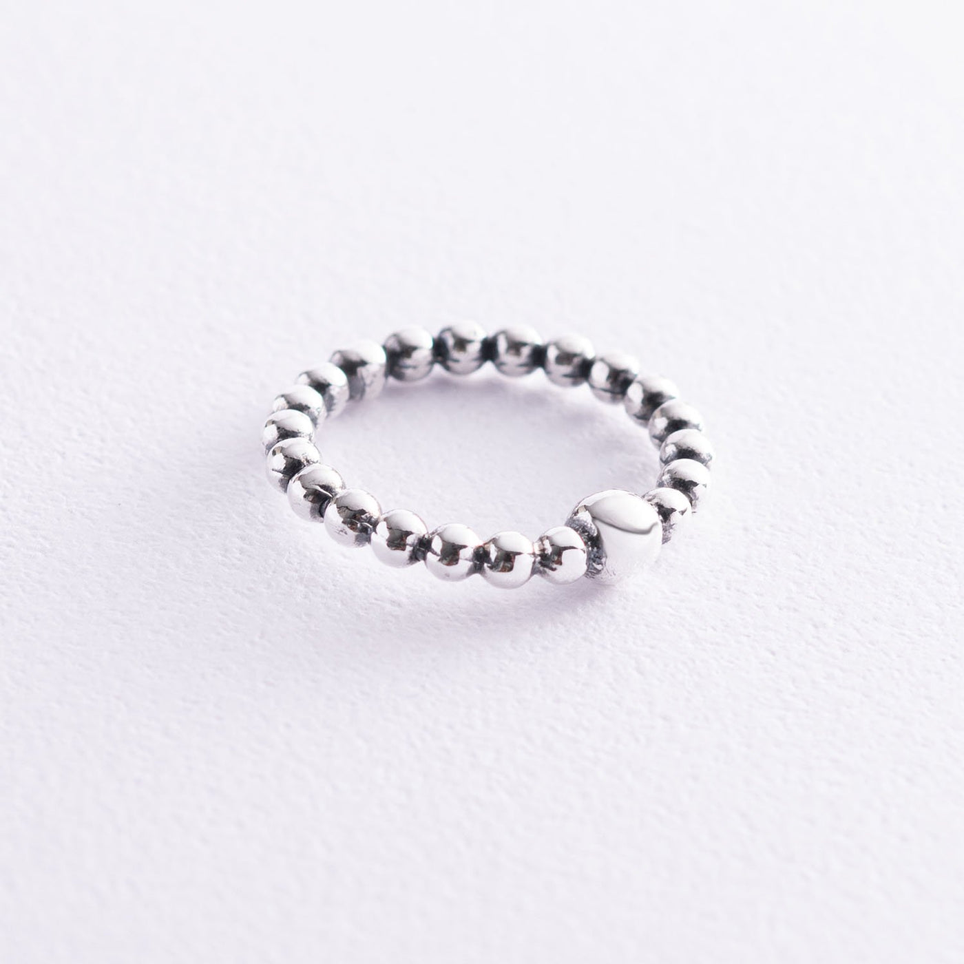 Silver Balls Ring