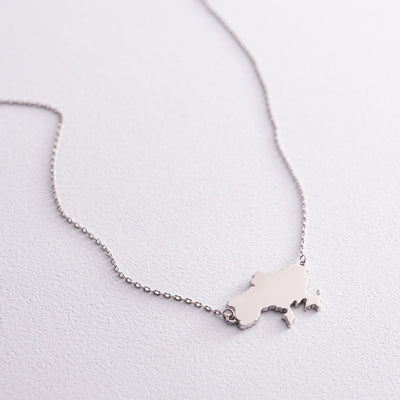 Necklace "Map of Ukraine"