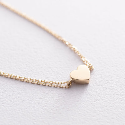 Yellow Gold Heart Bracelet