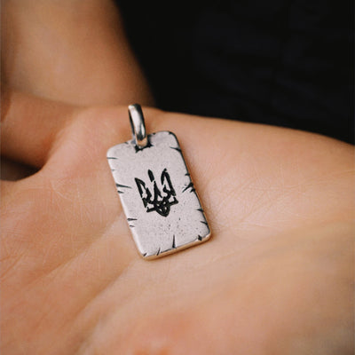 Pendant "Coat of arms of Ukraine - Trident"