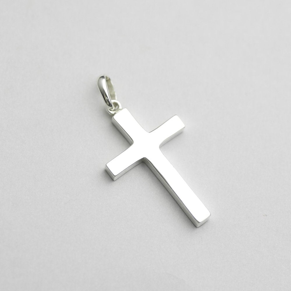 Handmade Silver Minimalist Cross