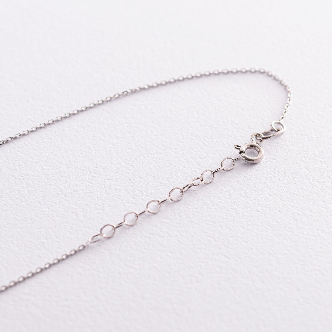 White Gold Ball Chloe Necklace