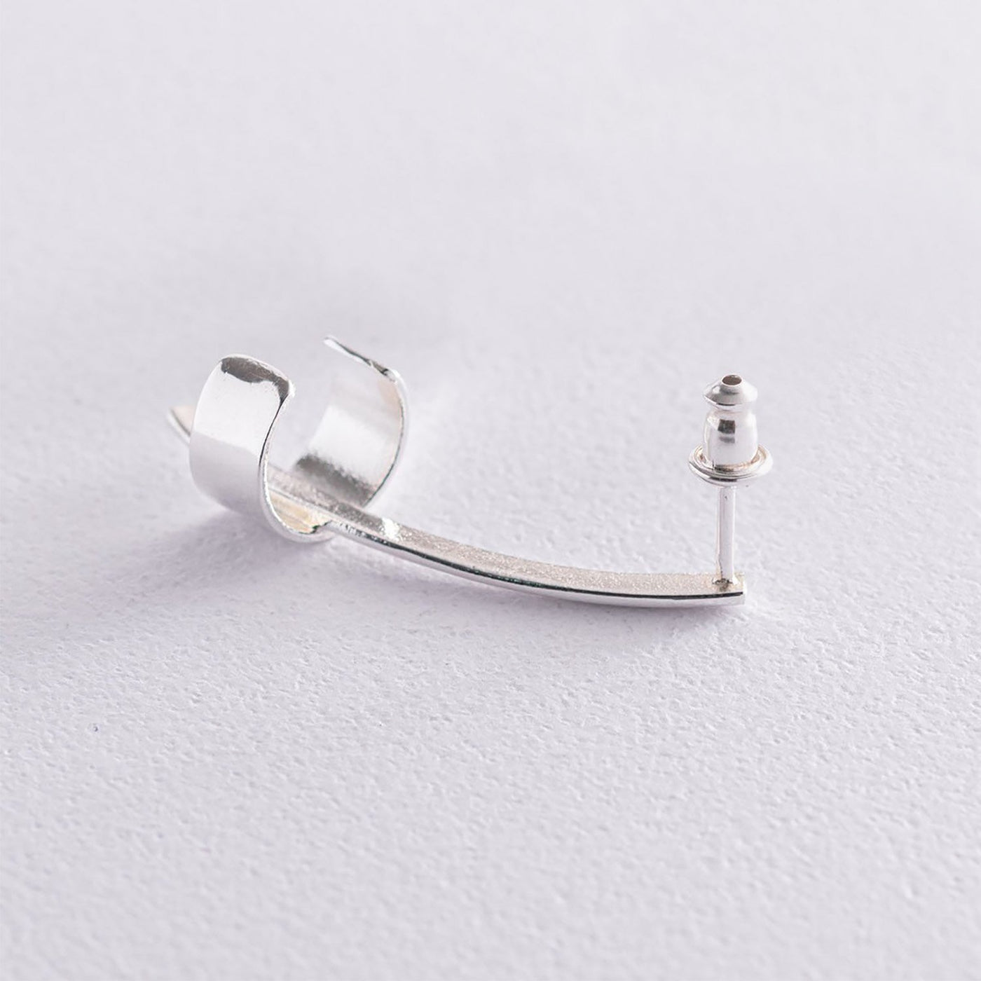 Silver Ear Cuff Earring Touch