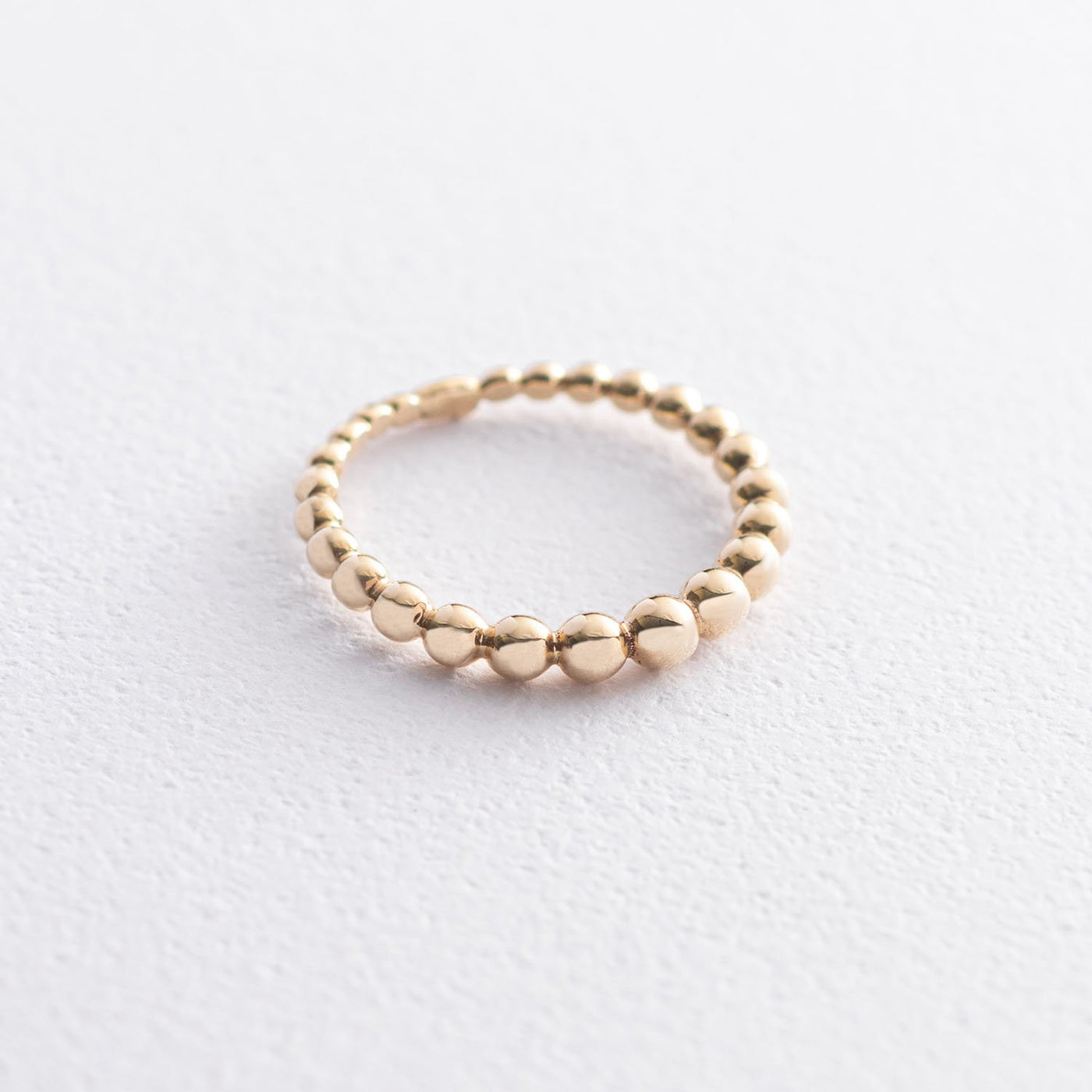 Yellow Gold Ball Ring