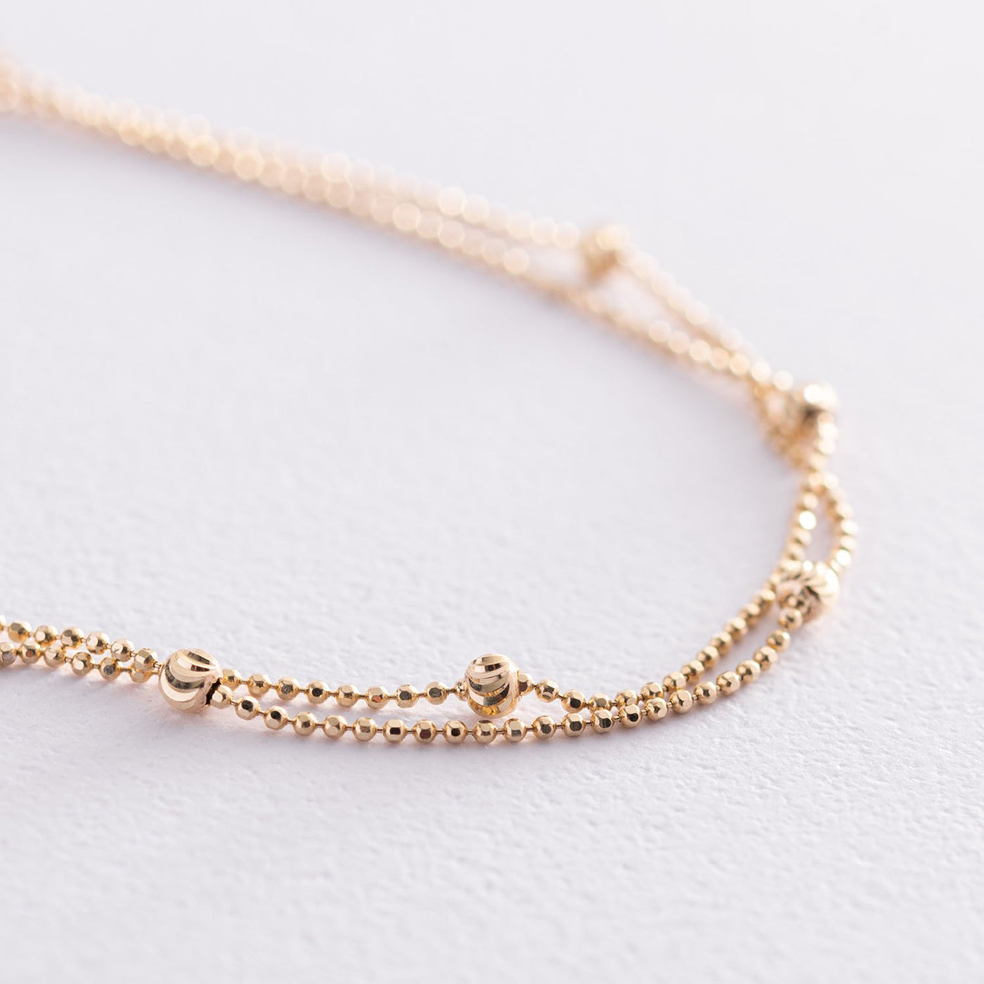 Yellow Gold Balls Bracelet