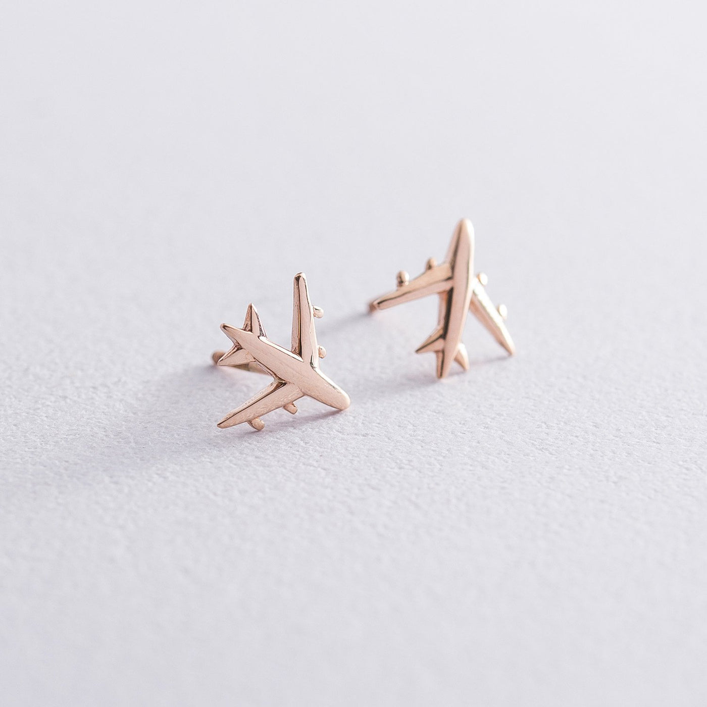 Airplane Stud Earrings