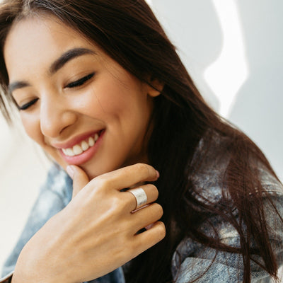 Silver Waves Ring