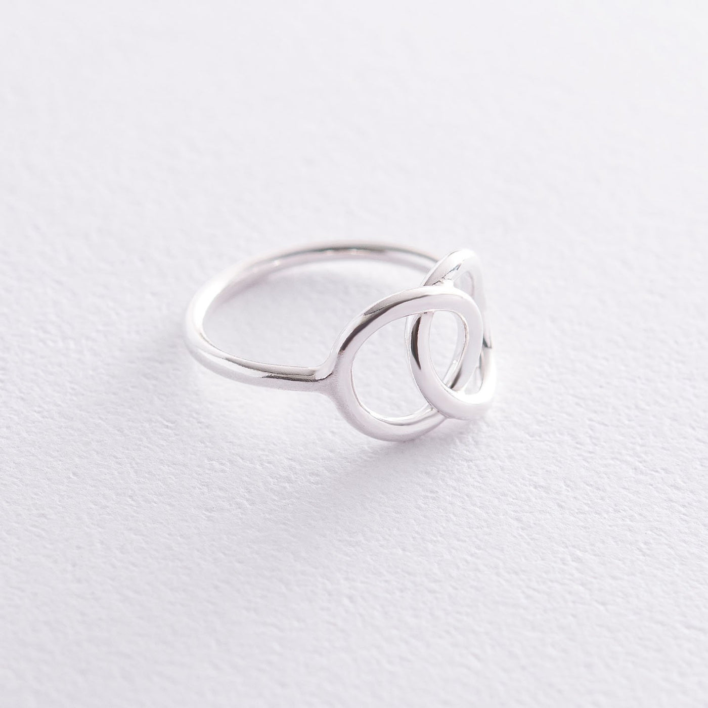 Silver ring Interlacing of rings