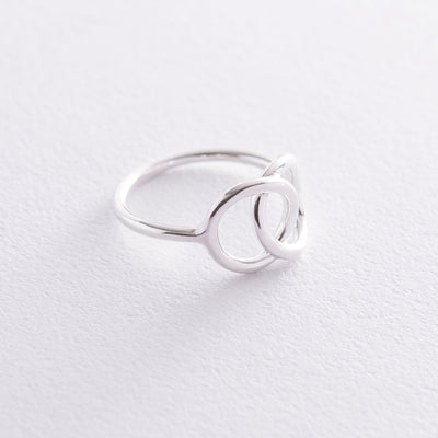 Silver ring Interlacing of rings